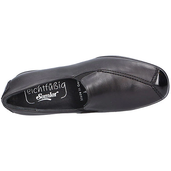 Semler Damen Comfort Slipper Komfort-Slipper - Schwarz 25 Semler Damen Comfort Slipper Komfort-Slipper - Schwarz – Bild 23