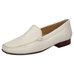 Sioux Slipper Campina Klassische Slipper - Weiß
