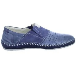 Krisbut Herren Slipper 5164-2 Klassische Slipper - Blau 13 Krisbut Herren Slipper 5164-2 Klassische Slipper - Blau -Ara-Shop 11744629 05