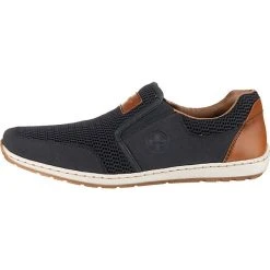 Rieker Slipper Für Jungen - Blau 9 Rieker Slipper Für Jungen - Blau -Ara-Shop 13102389 03