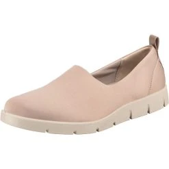 Ecco Bella Sportliche Slipper - Hellgrau