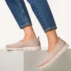Alternative view of Ecco Bella Sportliche Slipper - Hellgrau