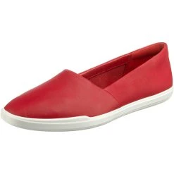 Ecco Simpil W Sportliche Slipper - Rot