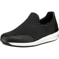 Rieker Sportliche Slipper - Schwarz