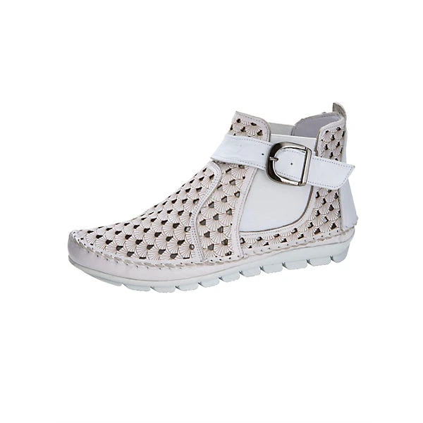 Gemini Sommerstiefelette Mit Lasercut Und Sommerlichen Durchbrüchen Schuhweite: G 3 Gemini Sommerstiefelette Mit Lasercut Und Sommerlichen Durchbrüchen Schuhweite: G