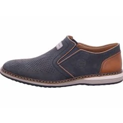 Rieker Slipper - Blau 8 Rieker Slipper - Blau -Ara-Shop 14316521 02