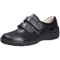 WALDLÄUFER Waldläufer Damen Comfort Slipper Komfort-Slipper - Schwarz