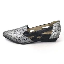 Tiggers® Tiggers Tiggers Carmen 04 Schwarz Weiss Silber Slipper - Schwarz/weiß 9 Tiggers® Tiggers Tiggers Carmen 04 Schwarz Weiss Silber Slipper - Schwarz/weiß -Ara-Shop 16355512 02