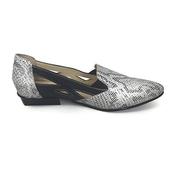 Tiggers® Tiggers Tiggers Carmen 04 Schwarz Weiss Silber Slipper - Schwarz/weiß 6 Tiggers® Tiggers Tiggers Carmen 04 Schwarz Weiss Silber Slipper - Schwarz/weiß – Bild 4