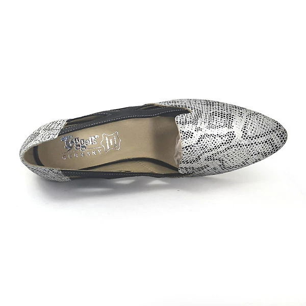 Tiggers® Tiggers Tiggers Carmen 04 Schwarz Weiss Silber Slipper - Schwarz/weiß 7 Tiggers® Tiggers Tiggers Carmen 04 Schwarz Weiss Silber Slipper - Schwarz/weiß – Bild 5