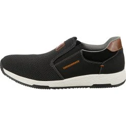 Alternative view of Rieker Sportliche Slipper - Schwarz