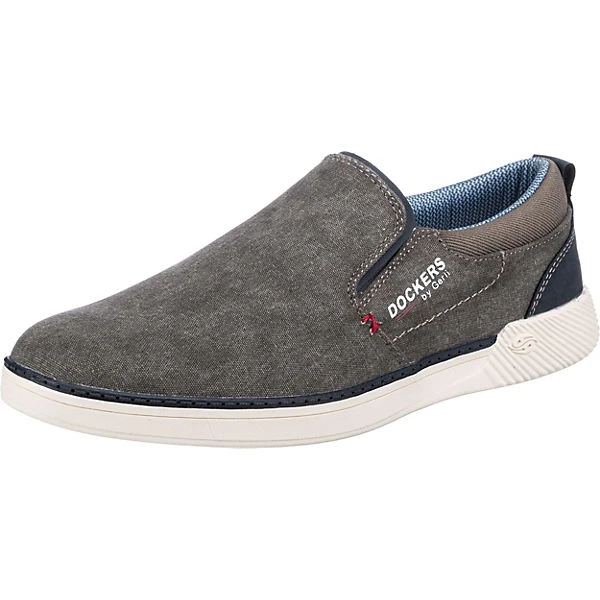 Dockers By Gerli Sportliche Slipper - Grau 3 Dockers By Gerli Sportliche Slipper - Grau