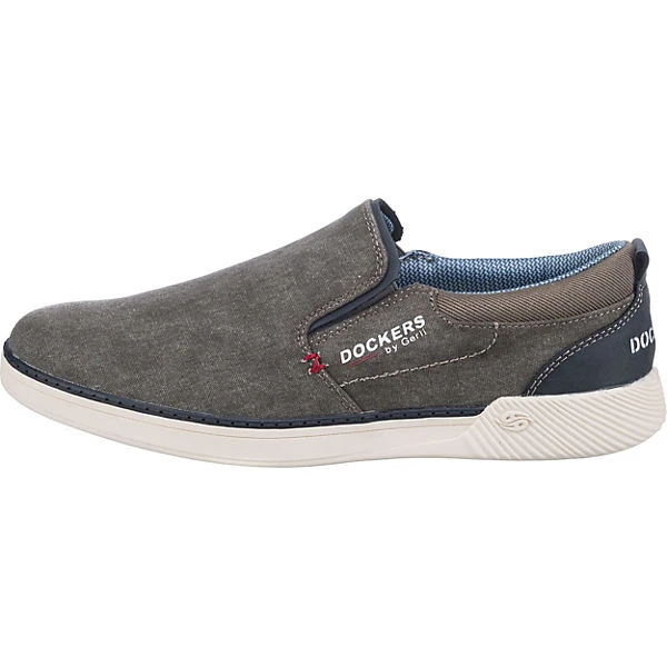 Dockers By Gerli Sportliche Slipper - Grau 4 Dockers By Gerli Sportliche Slipper - Grau – Bild 2