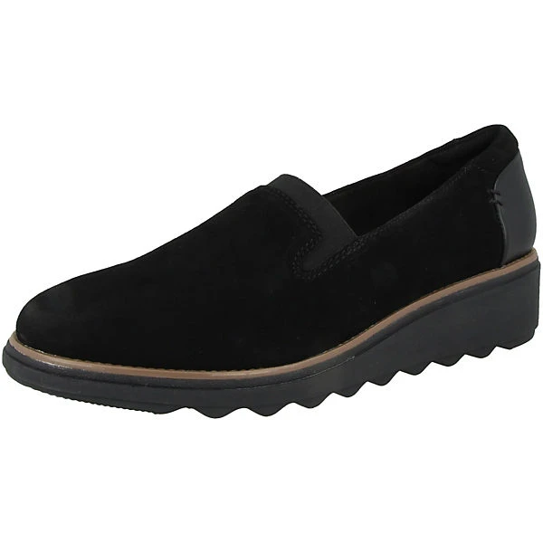 Clarks Sharon Dolly Slipper Damen Klassische Slipper - Schwarz 6 Clarks Sharon Dolly Slipper Damen Klassische Slipper - Schwarz – Bild 4