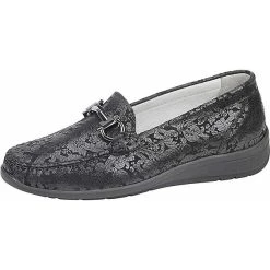 WALDLÄUFER Slipper - Schwarz