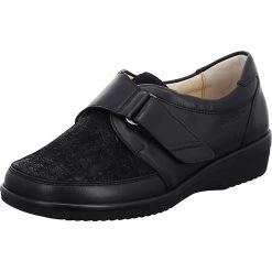 Ganter Inge Halbschuh Klassische Slipper - Schwarz