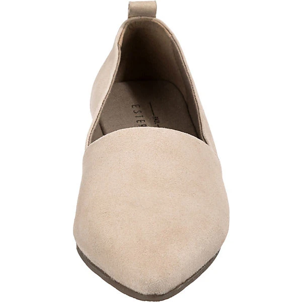 Paul Vesterbro Eleganter Leder Klassische Slipper - Beige 6 Paul Vesterbro Eleganter Leder Klassische Slipper - Beige – Bild 4