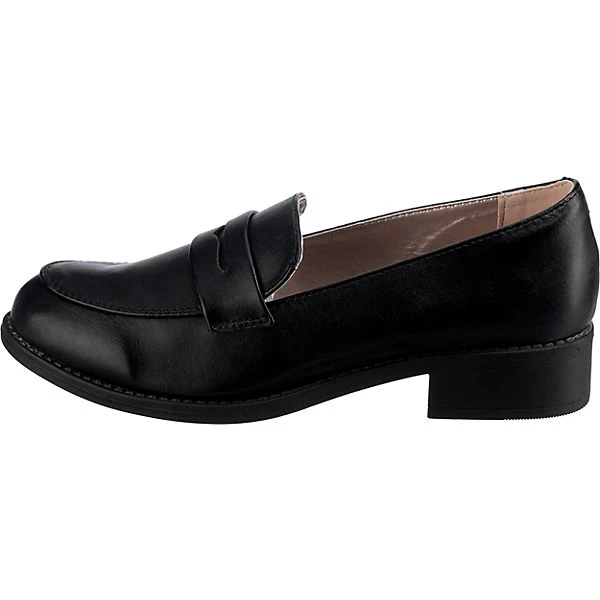 Lynfield Trend Spitz Klassische Slipper - Schwarz 5 Lynfield Trend Spitz Klassische Slipper - Schwarz – Bild 3
