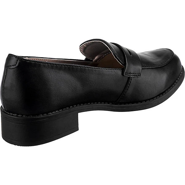 Lynfield Trend Spitz Klassische Slipper - Schwarz 7 Lynfield Trend Spitz Klassische Slipper - Schwarz – Bild 5