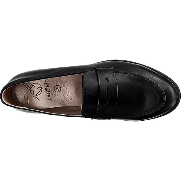 Lynfield Trend Spitz Klassische Slipper - Schwarz 8 Lynfield Trend Spitz Klassische Slipper - Schwarz – Bild 6
