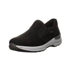 Ara Damen Slipper Schuhe N Gore-Tex Slipper Freizeit Elegant Slip-Ons Elastikeinsatz Textil Uni Klassische Slipper - Schwarz