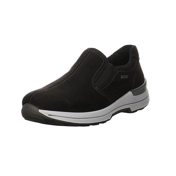 Ara Damen Slipper Schuhe N Gore-Tex Slipper Freizeit Elegant Slip-Ons Elastikeinsatz Textil Uni Klassische Slipper - Schwarz 3 Ara Damen Slipper Schuhe N Gore-Tex Slipper Freizeit Elegant Slip-Ons Elastikeinsatz Textil Uni Klassische Slipper - Schwarz