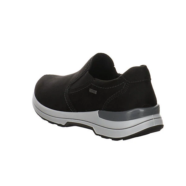 Ara Damen Slipper Schuhe N Gore-Tex Slipper Freizeit Elegant Slip-Ons Elastikeinsatz Textil Uni Klassische Slipper - Schwarz 6 Ara Damen Slipper Schuhe N Gore-Tex Slipper Freizeit Elegant Slip-Ons Elastikeinsatz Textil Uni Klassische Slipper - Schwarz – Bild 4