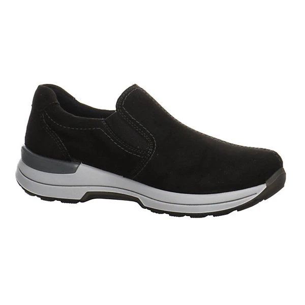 Ara Damen Slipper Schuhe N Gore-Tex Slipper Freizeit Elegant Slip-Ons Elastikeinsatz Textil Uni Klassische Slipper - Schwarz 8 Ara Damen Slipper Schuhe N Gore-Tex Slipper Freizeit Elegant Slip-Ons Elastikeinsatz Textil Uni Klassische Slipper - Schwarz – Bild 6