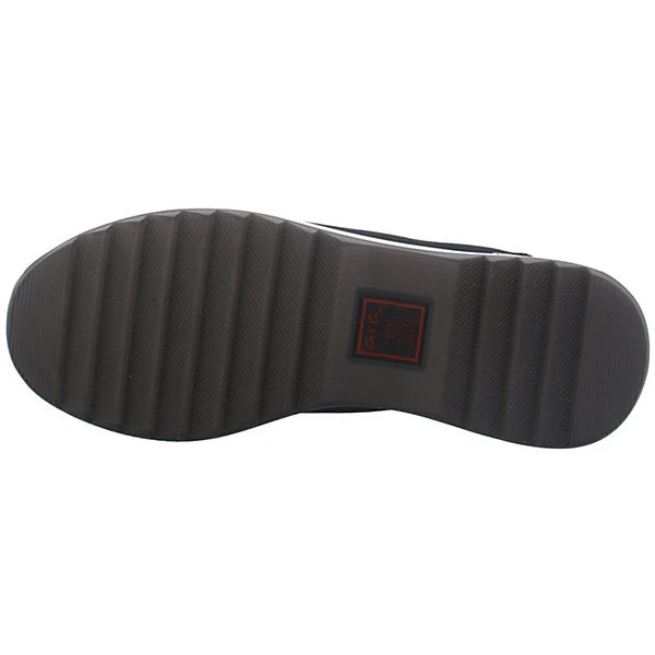 Ara Damen Slipper Schuhe Venice Sport Gore-Tex Sneaker Freizeit Elegant Slip-Ons Textil Uni Klassische Slipper - Schwarz 4 Ara Damen Slipper Schuhe Venice Sport Gore-Tex Sneaker Freizeit Elegant Slip-Ons Textil Uni Klassische Slipper - Schwarz – Bild 2
