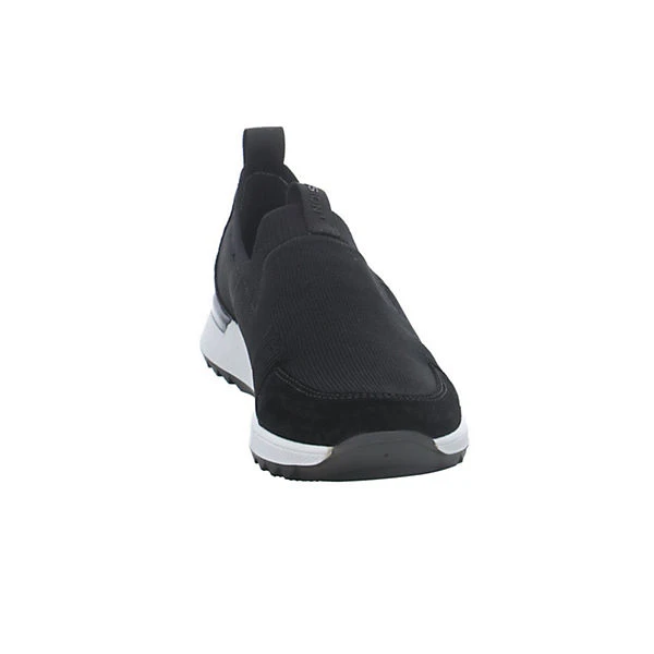 Ara Damen Slipper Schuhe Venice Sport Gore-Tex Sneaker Freizeit Elegant Slip-Ons Textil Uni Klassische Slipper - Schwarz 5 Ara Damen Slipper Schuhe Venice Sport Gore-Tex Sneaker Freizeit Elegant Slip-Ons Textil Uni Klassische Slipper - Schwarz – Bild 3
