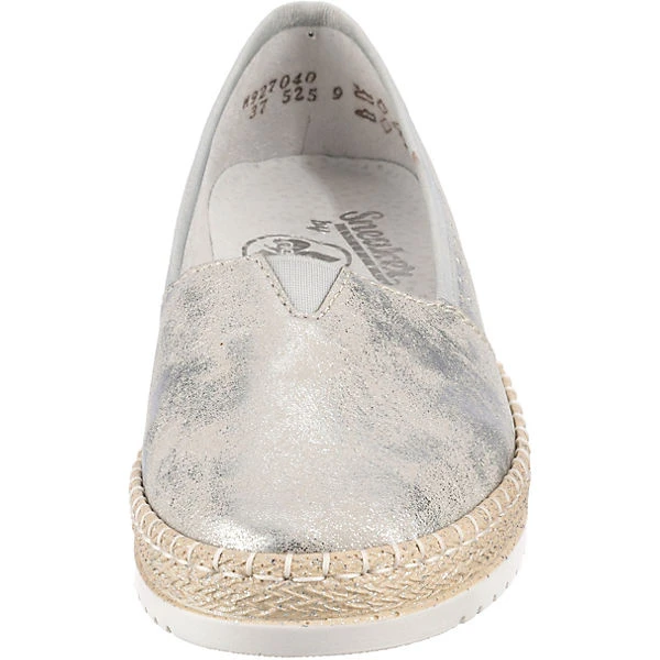 Rieker Klassische Slipper - Silber-kombi 5 Rieker Klassische Slipper - Silber-kombi – Bild 3