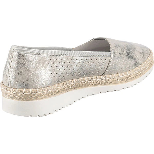 Rieker Klassische Slipper - Silber-kombi 6 Rieker Klassische Slipper - Silber-kombi – Bild 4