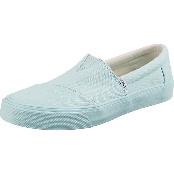 Toms Alpargata Fenix Slip On Sportliche Slipper - Hellblau 3 Toms Alpargata Fenix Slip On Sportliche Slipper - Hellblau