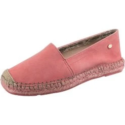 Fred De La Bretonière Frs0964 Espadrille Loafer Luxury Suede Square Nose Espadrilles - Koralle