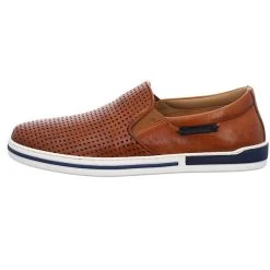 GALIZIO TORRESI Herren Slipper Schuhe Slipper Freizeit Elegant Slip-Ons Lederkombination Gemustert Klassische Slipper - Braun 12 GALIZIO TORRESI Herren Slipper Schuhe Slipper Freizeit Elegant Slip-Ons Lederkombination Gemustert Klassische Slipper - Braun -Ara-Shop 24178817 02