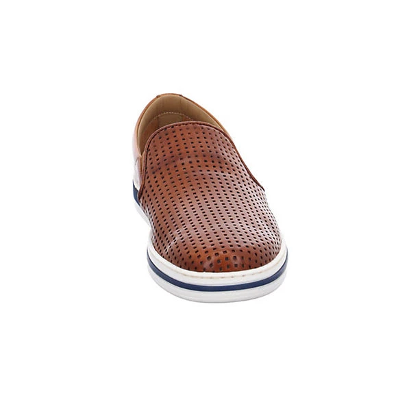 GALIZIO TORRESI Herren Slipper Schuhe Slipper Freizeit Elegant Slip-Ons Lederkombination Gemustert Klassische Slipper - Braun 6 GALIZIO TORRESI Herren Slipper Schuhe Slipper Freizeit Elegant Slip-Ons Lederkombination Gemustert Klassische Slipper - Braun – Bild 4