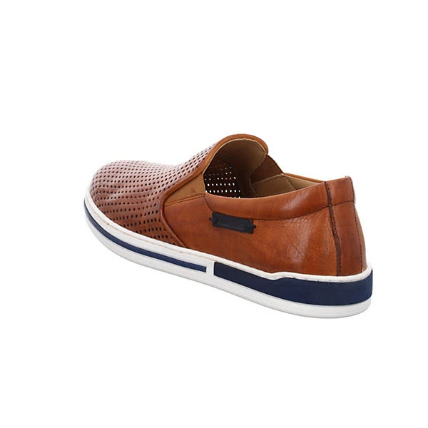 GALIZIO TORRESI Herren Slipper Schuhe Slipper Freizeit Elegant Slip-Ons Lederkombination Gemustert Klassische Slipper - Braun 7 GALIZIO TORRESI Herren Slipper Schuhe Slipper Freizeit Elegant Slip-Ons Lederkombination Gemustert Klassische Slipper - Braun – Bild 5