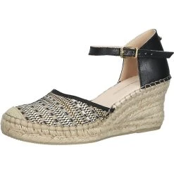 Fred De La Bretonière Sandalen Espadrilles - Beige/schwarz
