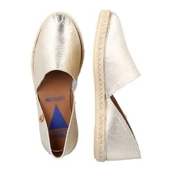 Alternative view of Verbenas Carmen Nucleo Metal Espadrilles - Gold