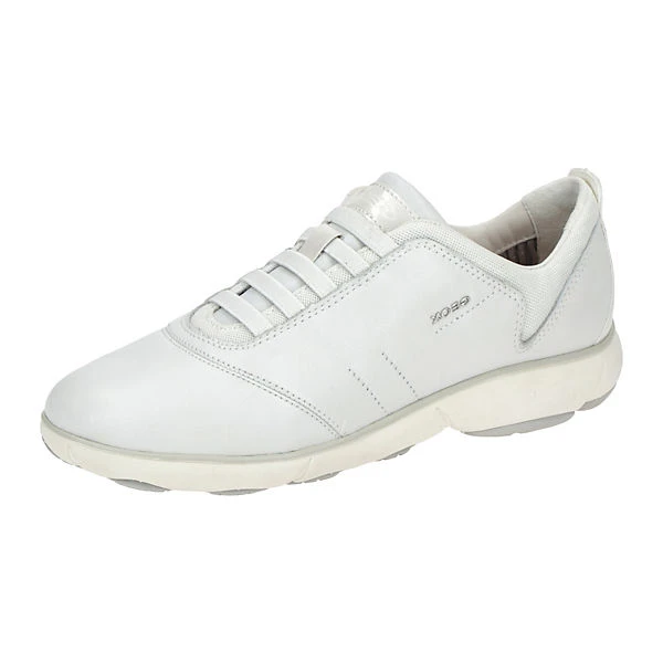 Geox Damenschuhe NEBULA Komfort-Slipper - Weiß 3 Geox Damenschuhe NEBULA Komfort-Slipper - Weiß