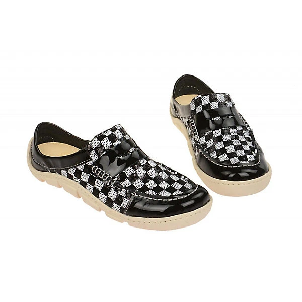 Eject Damenschuhe FLIGHT Klassische Slipper - Schwarz 5 Eject Damenschuhe FLIGHT Klassische Slipper - Schwarz – Bild 3