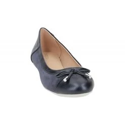 Geox Damenschuhe CHARLENE Sportliche Slipper - Blau 11 Geox Damenschuhe CHARLENE Sportliche Slipper - Blau -Ara-Shop 24995300 02