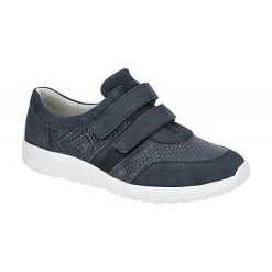 WALDLÄUFER Damenschuhe M-IRA Komfort-Slipper - Blau