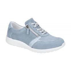 WALDLÄUFER Schnürhalbschuhe Schnürschuhe - Blau