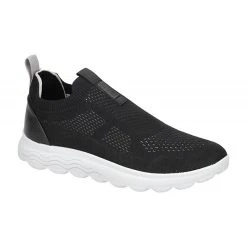 Geox Herrenschuhe SPHERICA Sportliche Slipper - Schwarz