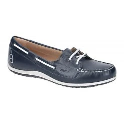 Geox Damenschuhe VEGA MOC Komfort-Slipper - Blau