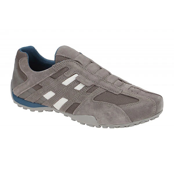 Geox Herrenschuhe SNAKE Sportliche Slipper - Grau 5 Geox Herrenschuhe SNAKE Sportliche Slipper - Grau – Bild 3