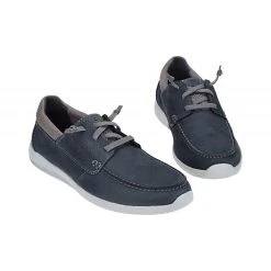 Clarks Herrenschuhe GORWIN MOC Sportliche Slipper - Blau 34 Clarks Herrenschuhe GORWIN MOC Sportliche Slipper - Blau -Ara-Shop 25190149 10
