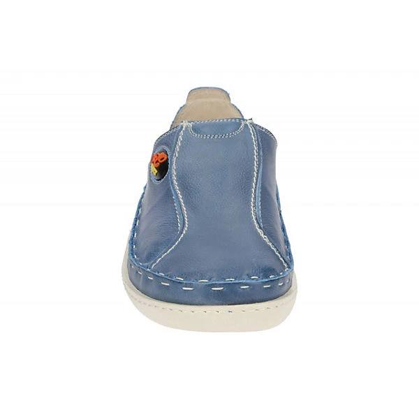 Eject Herrenschuhe Klassische Slipper - Blau 7 Eject Herrenschuhe Klassische Slipper - Blau – Bild 5