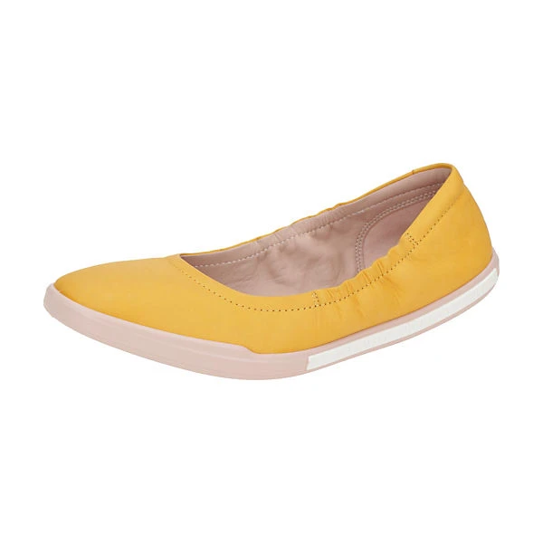 ECCO Damenschuhe SIMPIL 2 Sportliche Slipper - Gelb 3 ECCO Damenschuhe SIMPIL 2 Sportliche Slipper - Gelb